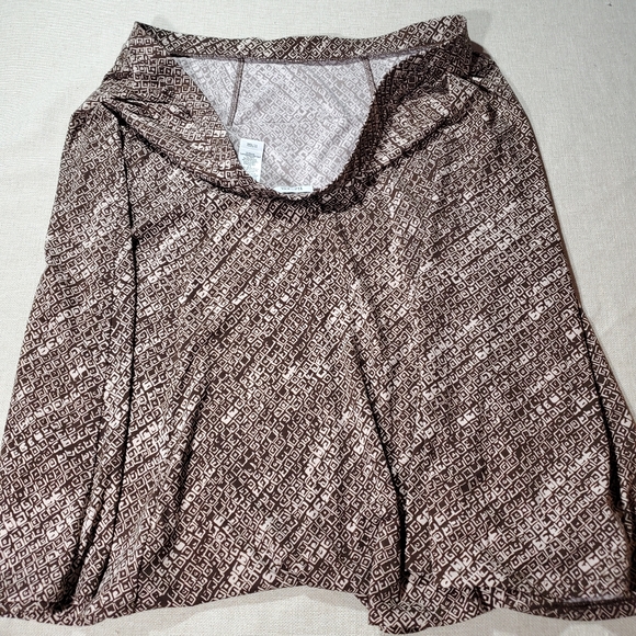 Liz&co. women's skirt size XL multicolor brown - Picture 11 of 11